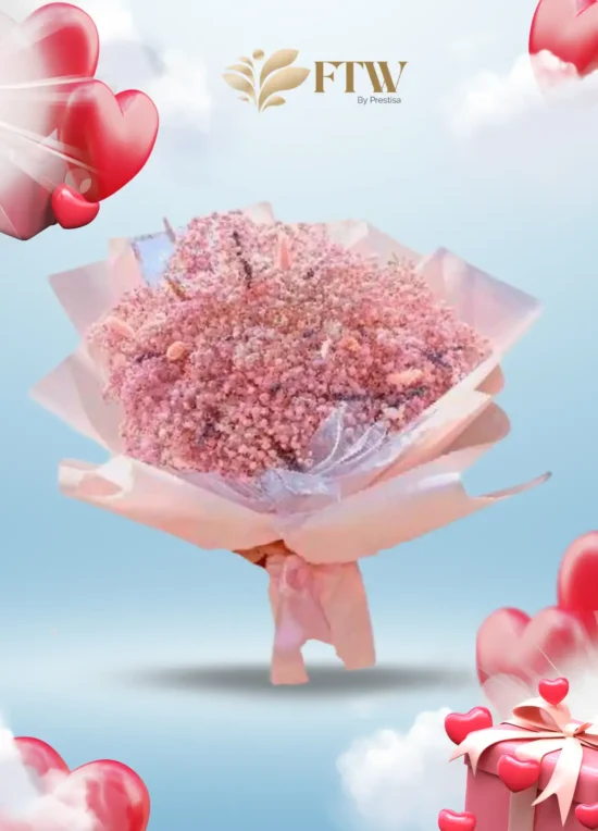 Karangan Bunga Bouquet - Valentine - Parselia - Indonesia - 018