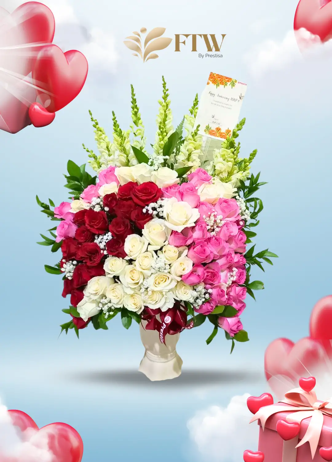 Bunga Meja - Valentine - Parselia - Indonesia - 005